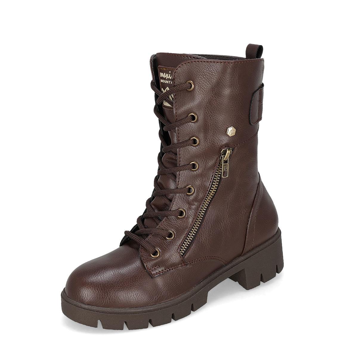 BOTA CASUAL MUJER MAXIM 5050 CHOCOLATE