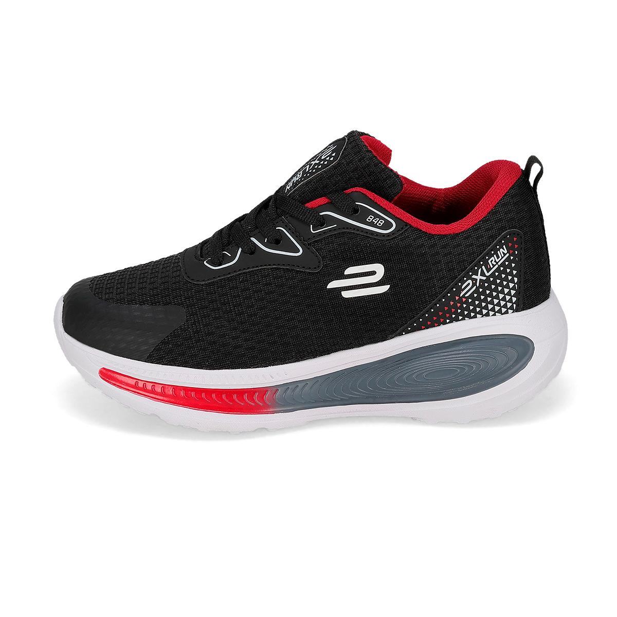 DEPORTIVO HOMBRE ESSVIMA 848 NEGRO ROJO OXFORD