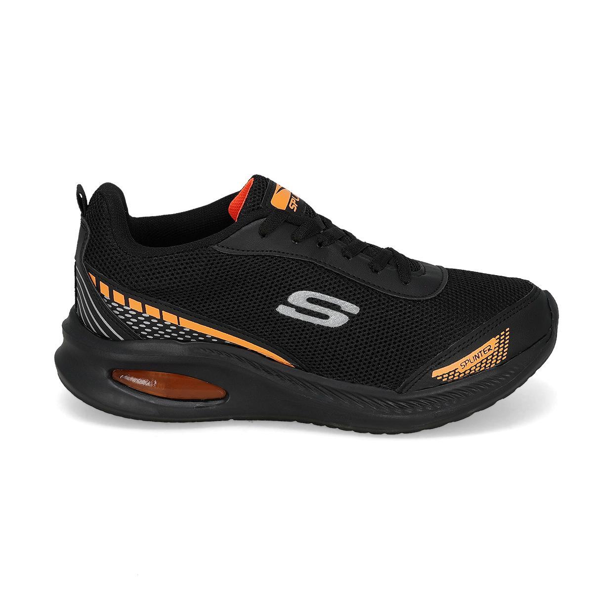 DEPORTIVO MUJER SPLINTER 800 NEGRO NARANJA