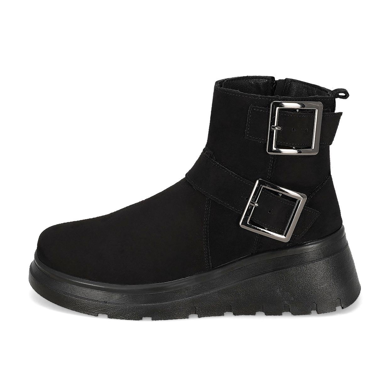 BOTÍN PISO MUJER BON WILD 5016 NEGRO