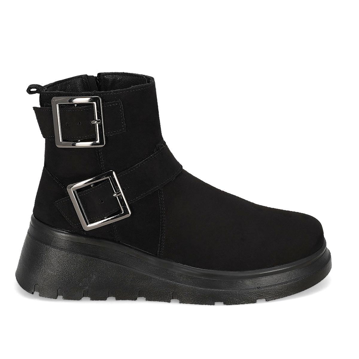 BOTÍN PISO MUJER BON WILD 5016 NEGRO