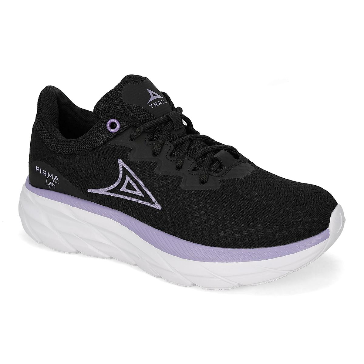 DEPORTIVO MUJER PIRMA 8016 NEGRO/MORADO