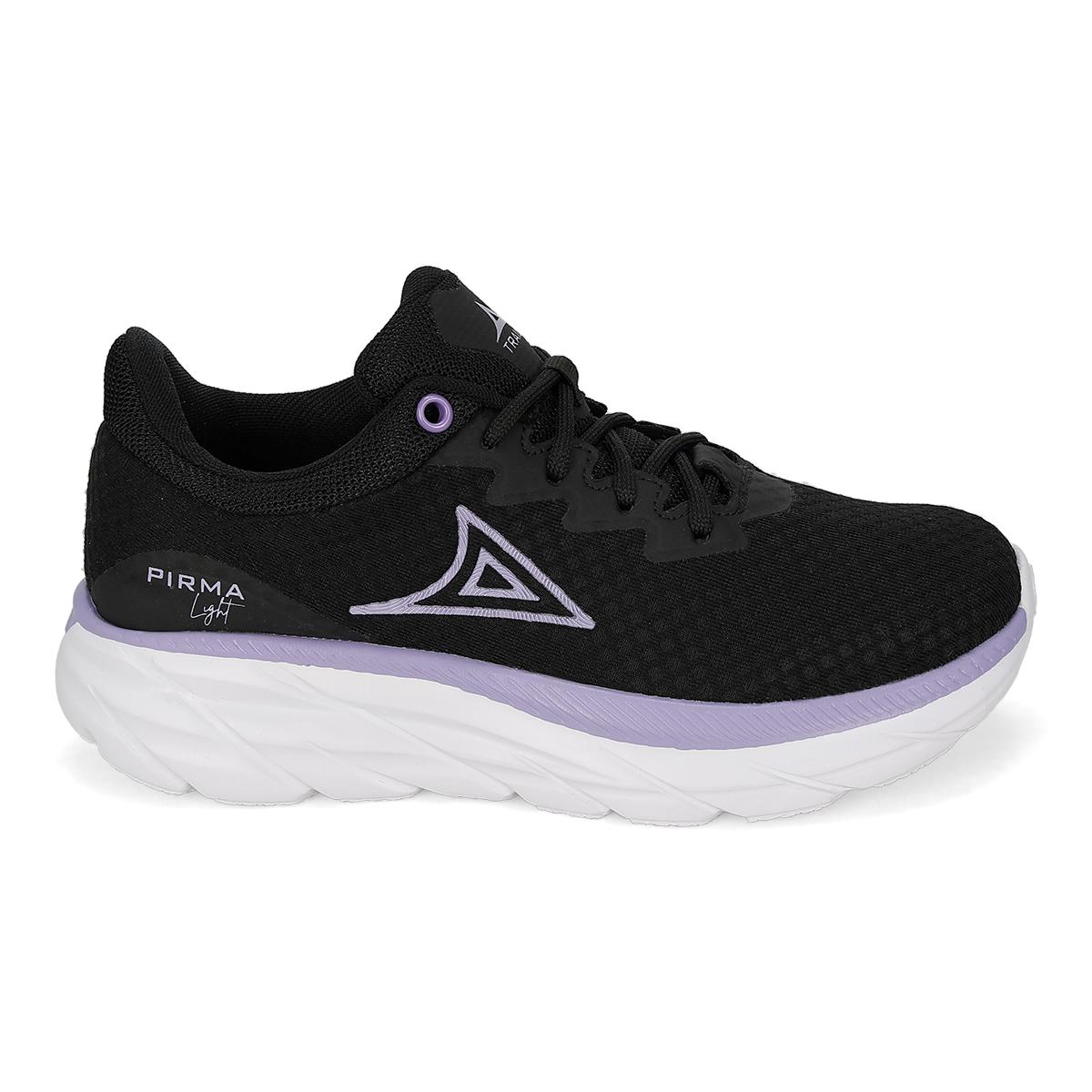 DEPORTIVO MUJER PIRMA 8016 NEGRO/MORADO