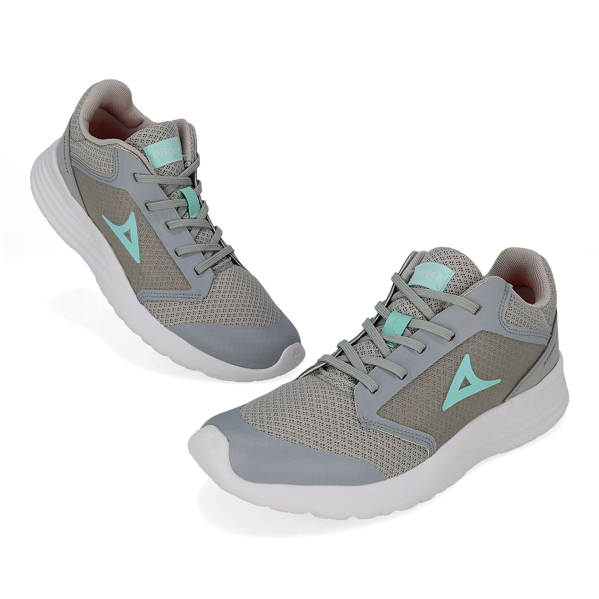 DEPORTIVO MUJER PIRMA 8513 GRIS/VERDE-OUTLET