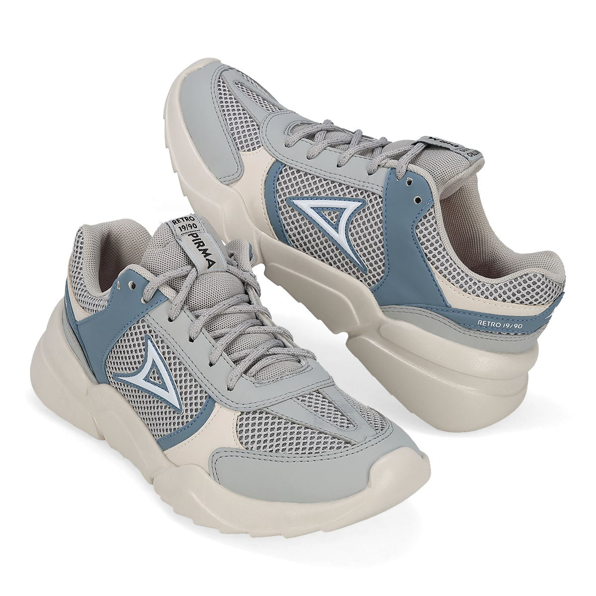 DEPORTIVO MUJER PIRMA 8515 GRIS/AZUL-OFERTA